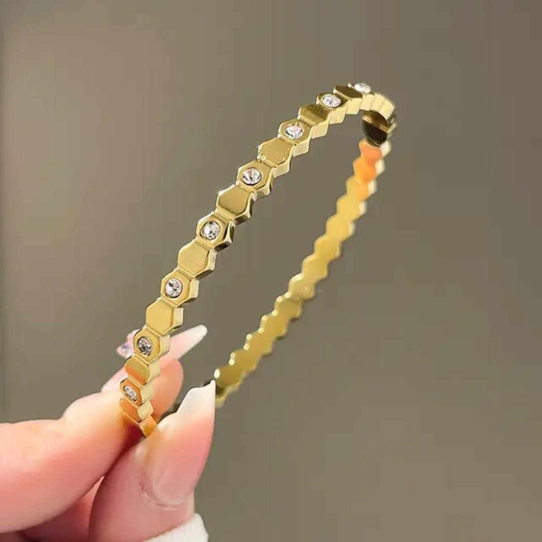 Benjamin Honeycomb Bracelet Band