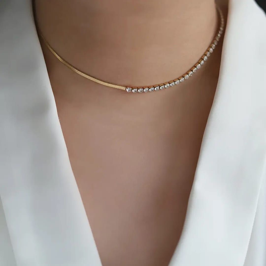 Julianna Tennis Necklace