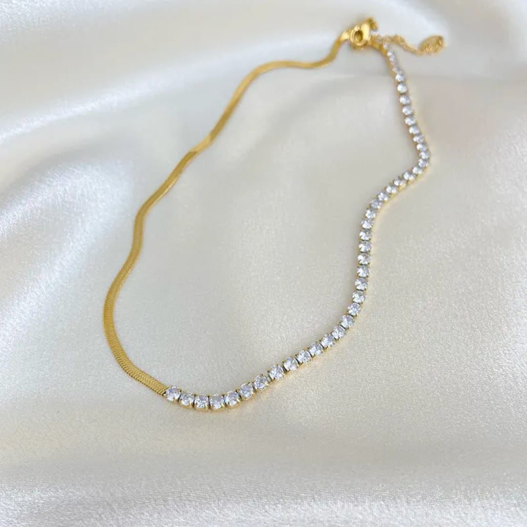 Julianna Tennis Necklace