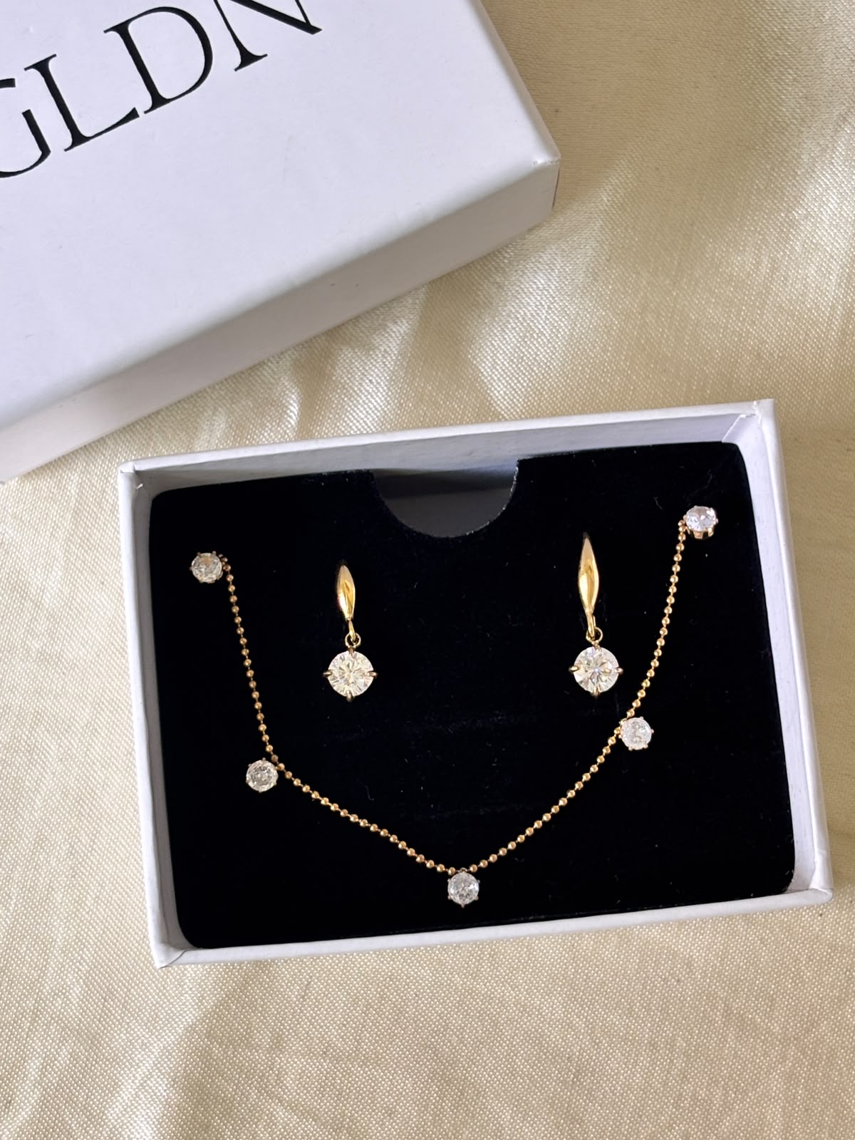Ariel Beaded Bundle - Necklace and Earrings