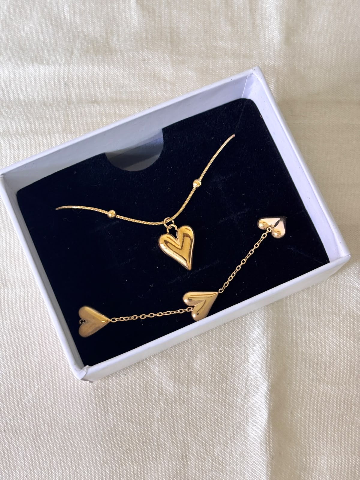 Love Hearty Bundle- Necklace and Bracelet